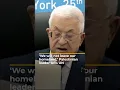 Download Lagu ‘We will not leave our homeland,’ Palestinian leader tells UN | AJ#shorts