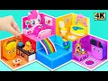 Download Lagu How To Make 5 Color My Little Pony Unicorn Miniature House for Pet ❤️ DIY Miniature Cardboard House