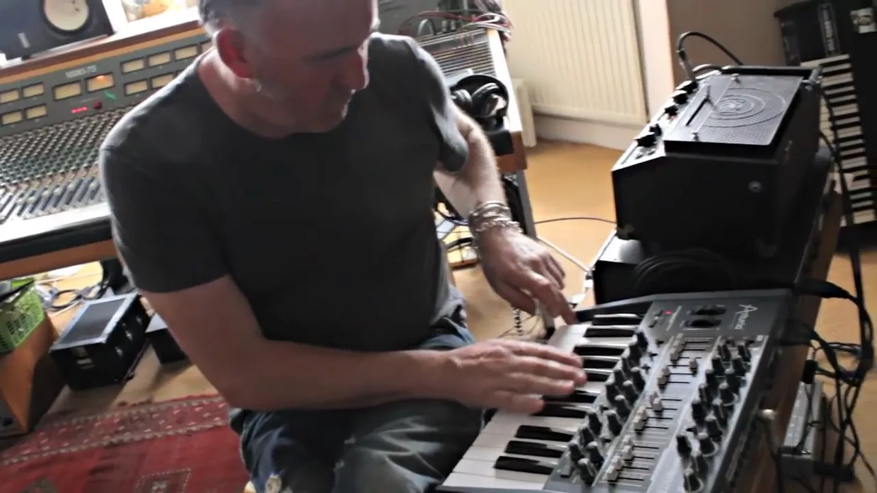 Portishead's Adrian Utley on Arturia MiniBrute Analog Synth