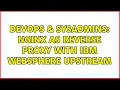 DevOps SysAdmins Nginx as reverse proxy with IBM Websphere upstream