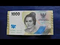 Lagu Indonesian 1000 Rupiah Banknote! (new series) #WORLDBANKNOTES