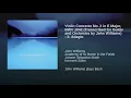 Violin Concerto in E Major, BWV 1042 (Arranged by John Williams for Guitar and Orchestra): II. Adagio - John Williams