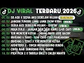 Lagu DJ TIKTOK TERBARU 2026🎵DJ SO ASU X SEDIA AKU SEBELUM HUJAN🎵DJ JANGAN TUNGGU LAMA LAMA 