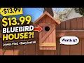 Bluebird House in Your Backyard from Lowes - Great Value