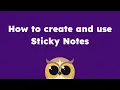 How to Create Sticky Notes on Any Website or Document - Helperbird tutorials