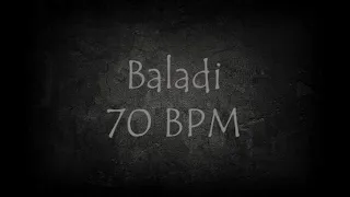 Baladi 70 BPM إيقاع بلدي سرعة 