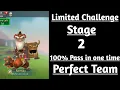 Lords Mobile Limited challenge crazy chef stage 2 Mastercook limited challenge stage 2