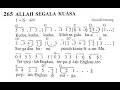 ALLAH SEGALA KUASA - Madah Bakti No. 265 - Kudus - Lagu Rohani Katolik