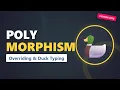 Polymorphism Explained Method Overriding Duck Typing Python 2026