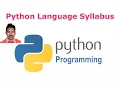 Python Tutorial for Beginners 1 - Python Programming Language Syllabus