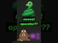 Pythons Newest Operator does THIS