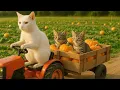 Download Lagu Mommy Cat harvests Pumpkins and Cooks her Kitten’s favorite dish at Home 😻🍽️🎃
