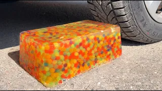 ORBEEZ COCA COLA BALLOON VS CAR, Coca Cola Zero, PowerAde, Fanta, Sprite, Fruko and Mentos Diff Unde