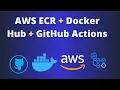 Build Push Docker Images to AWS ECR and Docker Hub with GitHub Actions Email Alert on Image Scan