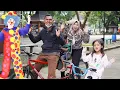 Download Lagu VLOG NAIK SEPEDA KETEMU BADUT LUCU 🤡 Dan Beli Mainan | Salsa and family
