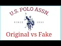 US POLO Assn Original vs Fake Major Identifications