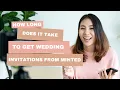 How Long Does It Take to Get Wedding Invitations from Minted Everything You Need to Know