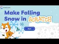 How to Make Snow Fall in Scratch Winter Coding Tutorial