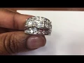My 4 CT Past Present Future Zales Diamond Ring