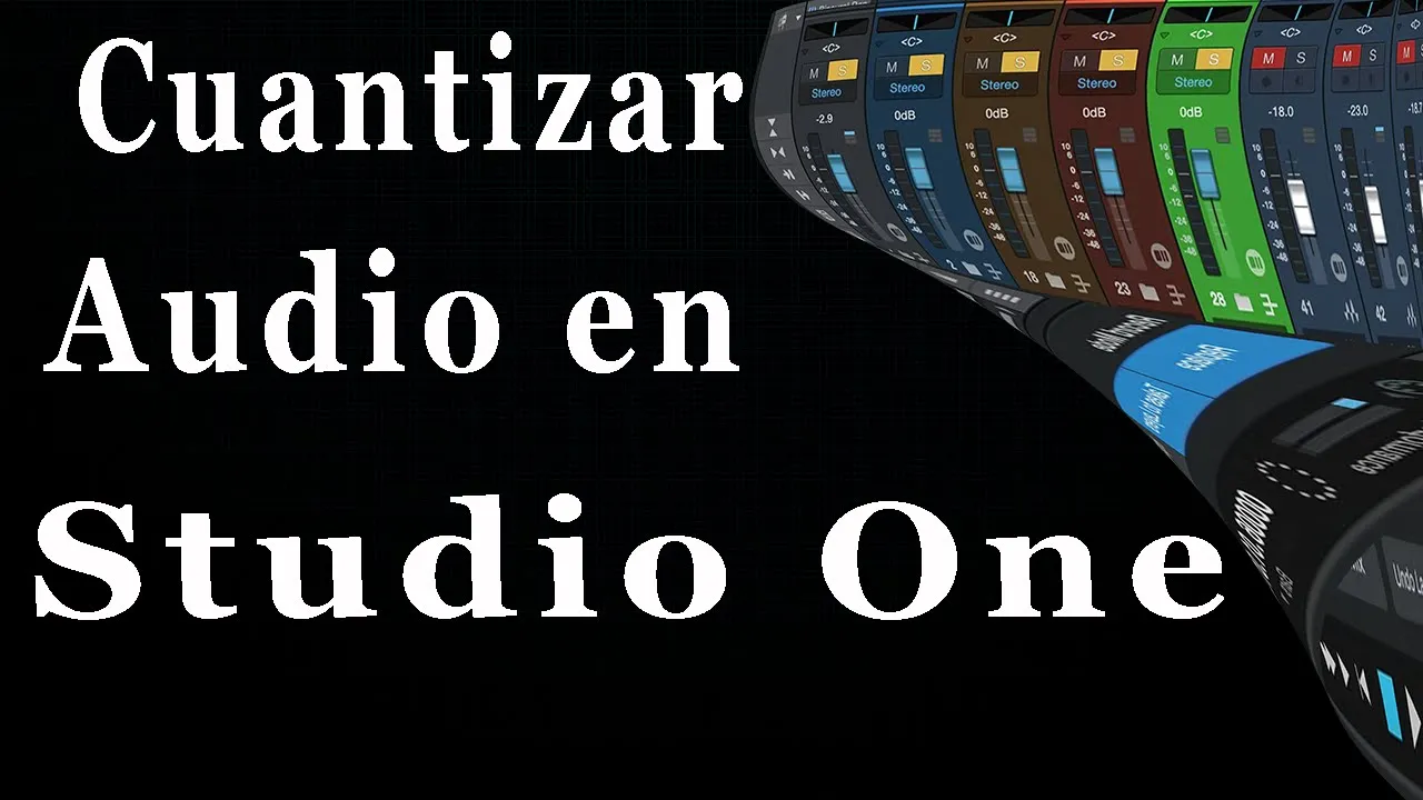 Cuantizar audio dentro de Studio One - Tutoriales español Studio One
