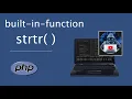 lesson 7 built-in-function in PHP in Arabic strtr