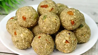 हाथ,पैर,घुटने और कमर दर्द खत्म,हड्डियाँ मजबूत,थकान कमजोरी दूर करने वाले पौष्टिक मखाना लड्डू । Laddu 