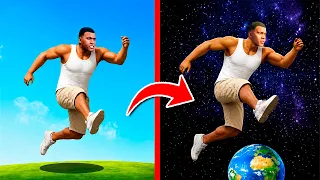 GTA 5 pero Cada SALTO es más ALTO