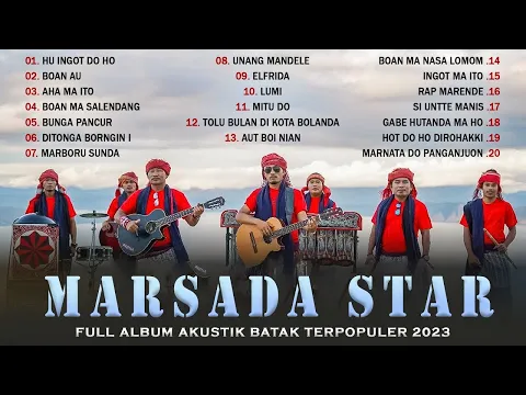 Download MP3 MARSADA STAR Full Album TERBAIK 2024 BUNGA PANCUR ~ HITS Akustik Terpopuler