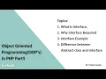 Object-Oriented Programming in PHP Part 5 Interfaces