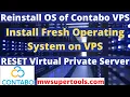 How to Reset VPS Server Reinstall VPS Install Ubuntu on VPS Contabo OS Reinstall