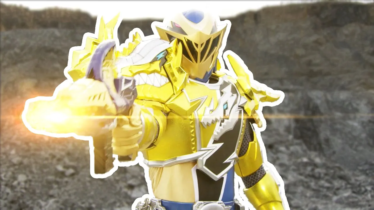 O Padrão Ouro ???? Dino Fury ⚡ Power Rangers para Crianças