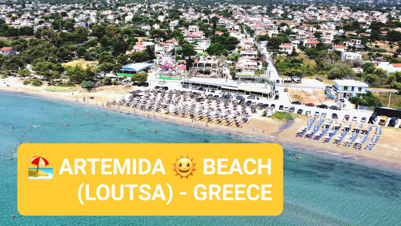 Παραλία Αρτέμιδα ( Λουτσα ) | Artemida Beach - @Diversity_gr GREECE 2023 #greece #beach #artemis