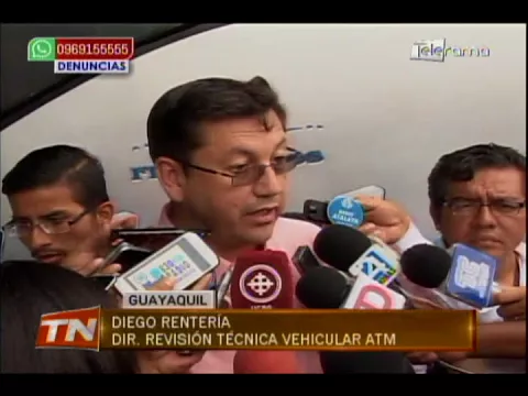 Control de revisión técnica a buses interprovinciales en terminal terrestre