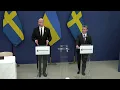 Press conference with Pål Jonson and Denys Shmyhal