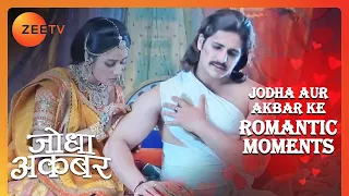jodha jalal jodha akbar jodha aur akbar ke romantic moments zee tv