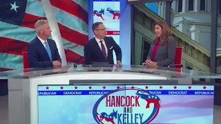 Hancock Kelley Trump s mugshot Republican presidential debate