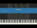 Panacea [Hyper Light Drifter] by Disasterpeace] - Hard Mode [Piano Tutorial] (Synthesia)