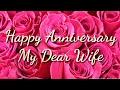 Download Lagu Happy Anniversary to wife ||wedding/marriage anniversary wishes greetings quotes whatsapp status
