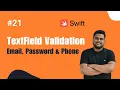 Swift - UITextField Validation of PhoneNumber in iOS Hindi