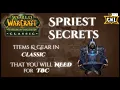TBC Classic Shadow Priest Gearing Guide - Classic items will use in TBC