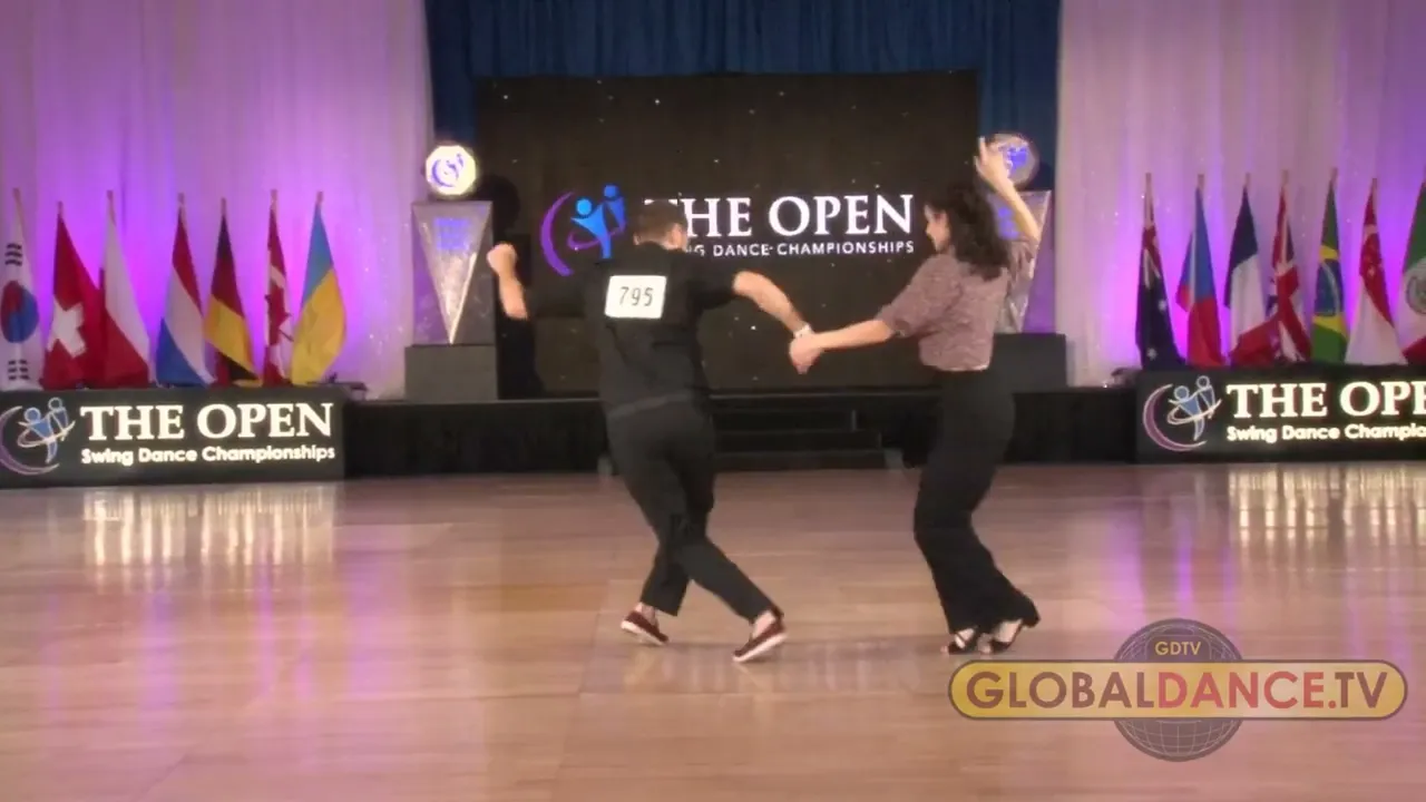 Arnaud Perga & Alexandra Branco - Strictly Open Finals - US Open 2022