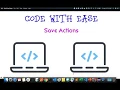 Save Actions in Java Editor