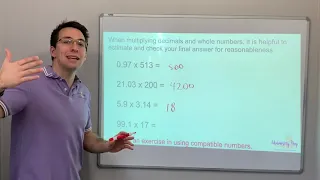 Multiplication - Estimate Products of Decimals