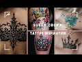 Royal Ink Queen Crown Tattoo Ideas