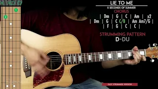 Download Lie To Me Guitar Cover Acoustic - 5SOS 🎸 |Tabs + Chords| MP3