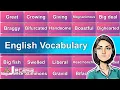 English Vocabulary - Lesson 97 Bidding Biennial Biddable Biennially Big deal Synonyms