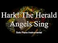 Lagu Hark! The Herald Angels Sing - Piano Solo Instrumental - Karaoke