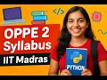 Python OPPE-2 Syllabus