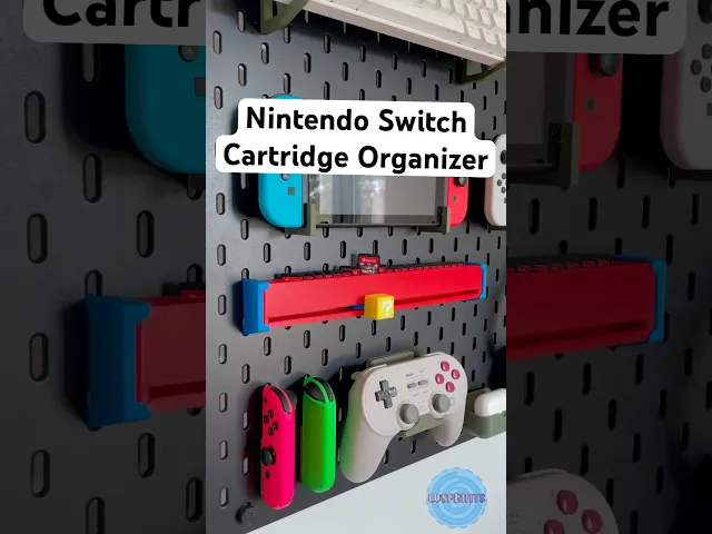 Nintendo Switch Cartridge Organizer for SKÅDIS video thumbnail