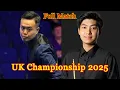 Marco Fu vs Wang Yuchen Full Match UK Championship 2025 Snooker